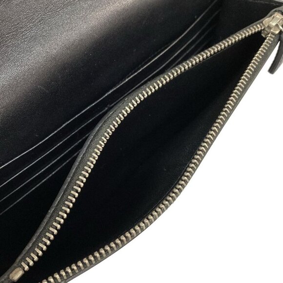 Saint Laurent Paris Wallet Classic Kate Black Blue Multi Lame Star Black X - Picture 5 of 13